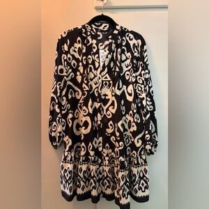Zara Black And White Dress w/tags